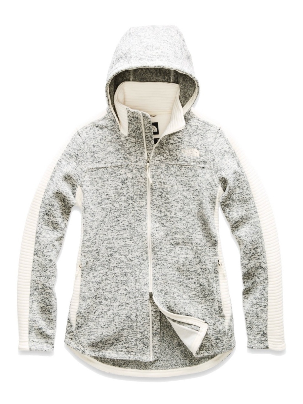 The North Face Women's Indi 2 Hooded Knit Fleece Parka Jacket